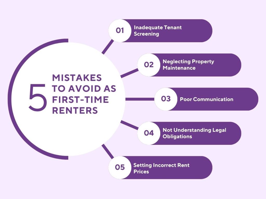 mistakes to avoid as first-time renters