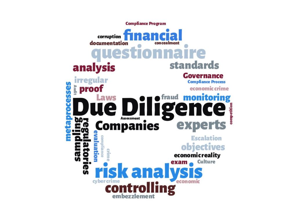 conduct due diligence