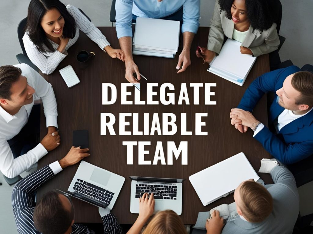Delegate Tasks and Build a Reliable Team