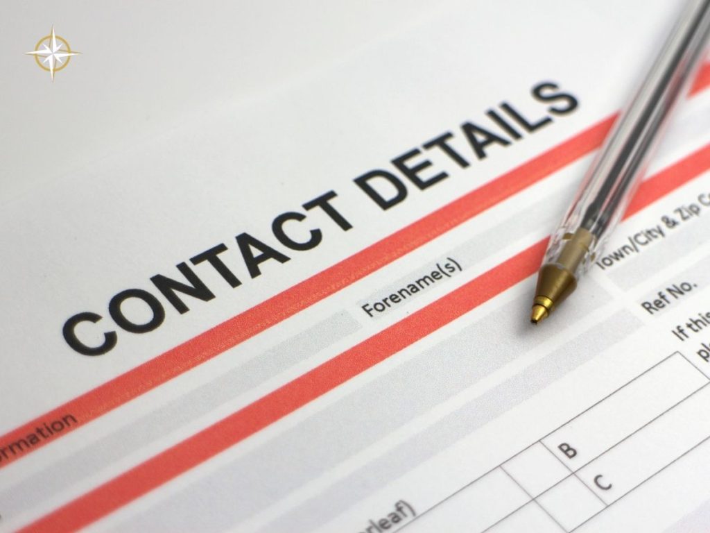 contact details questions to ask